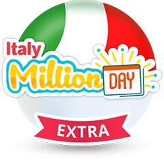 italy million day extra results|Italy MillionDay (5/55): Results History and Predictions .